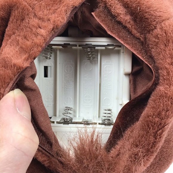 Vintage 1997 Tazmanian Devil Large Taz Talking Plush Stuffed Animal 12" Works! - Picture 6 of 12